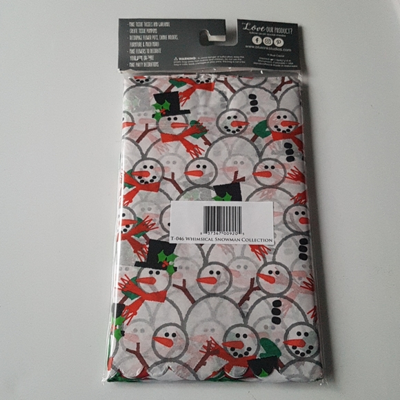 🎅🏼24 Sheets Tissue Paper Exclusive Scalloped… - Picture 3 of 3